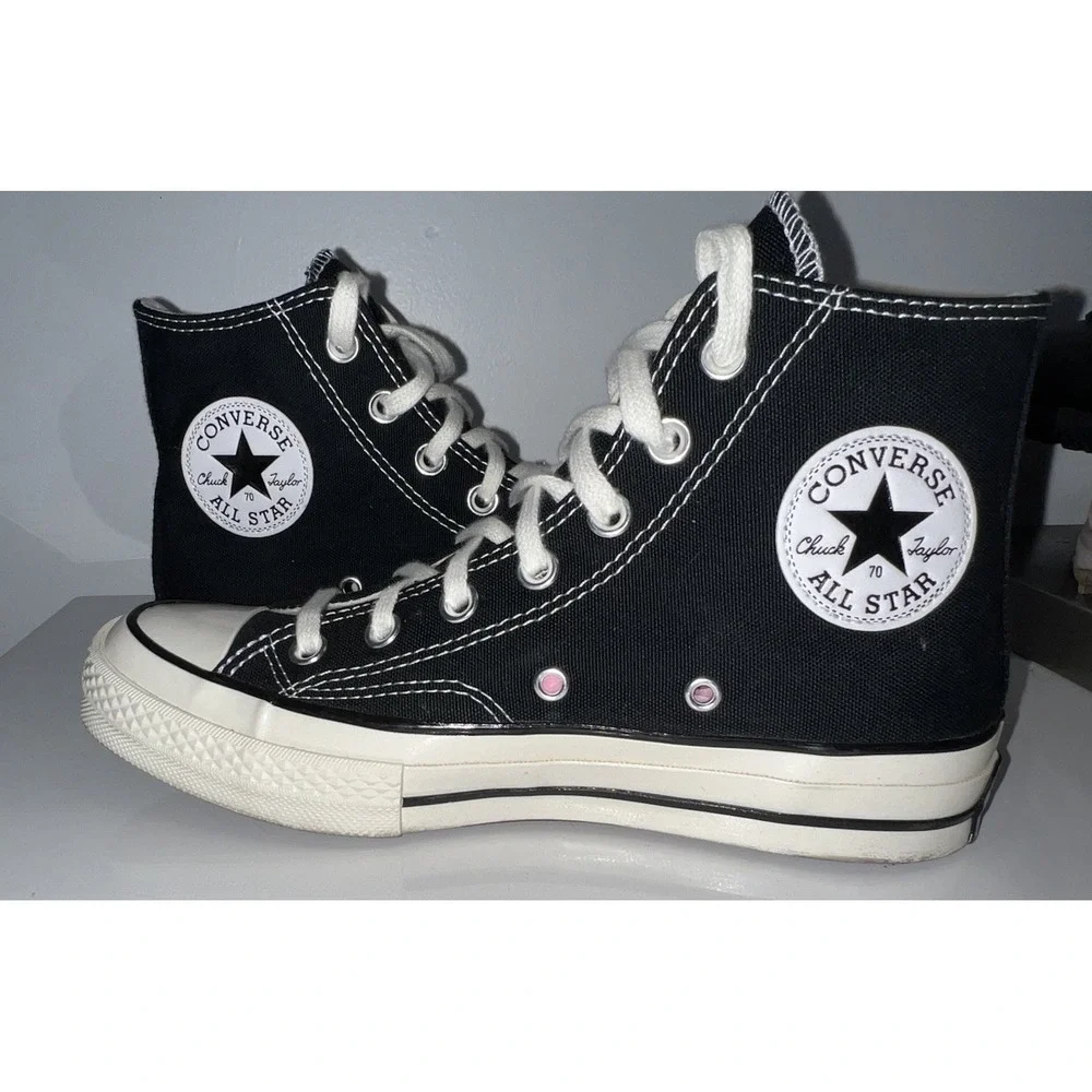 (b2/20N)Converse Chuck 70‎ Vintage Canvas High Black Men Size 5